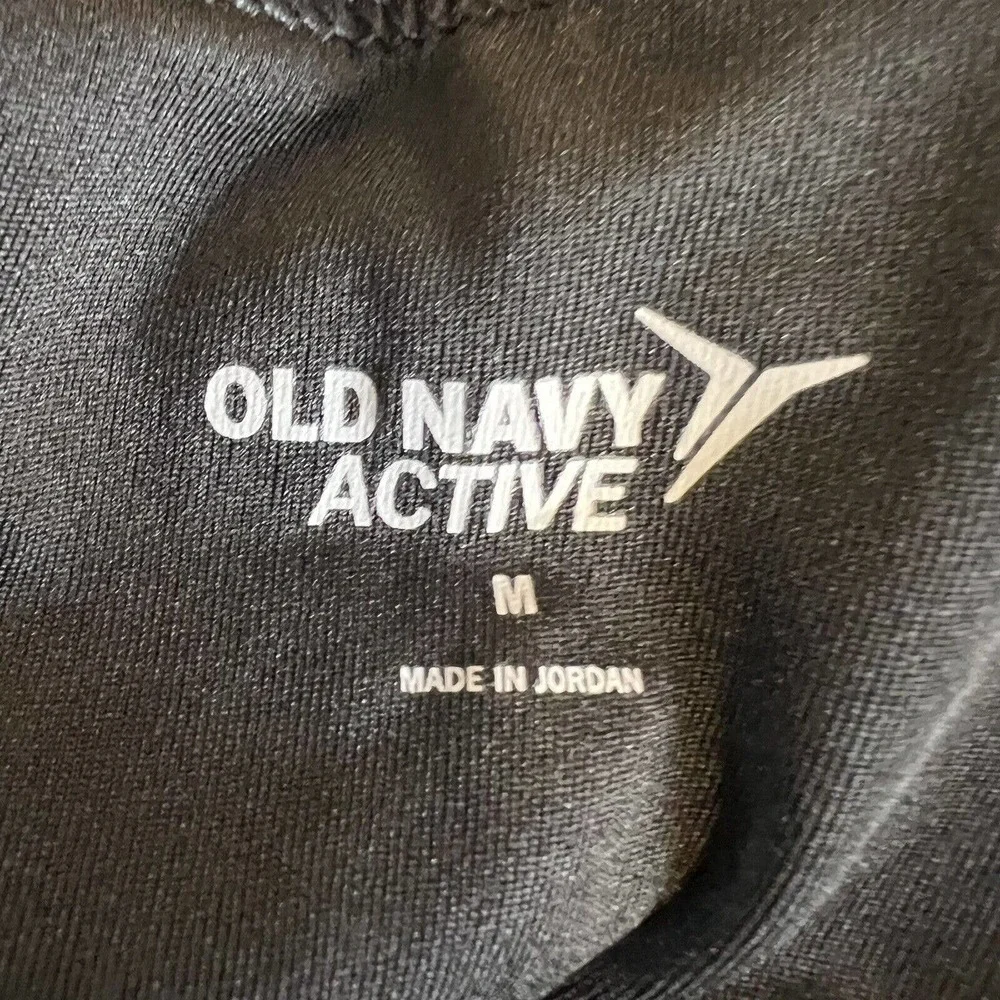 Old Navy Girls Black Athletic Shorts‎ Medium New